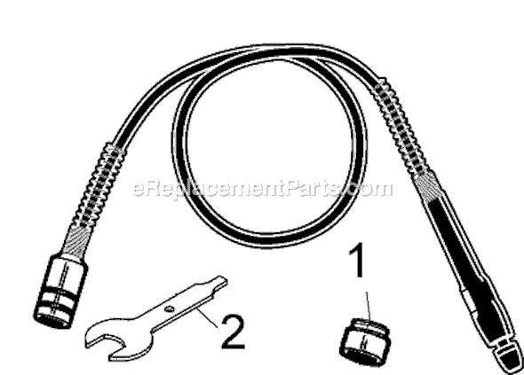 Page A Diagram and Parts List for RT5100 Type 1 Black and Decker Multi-Tool